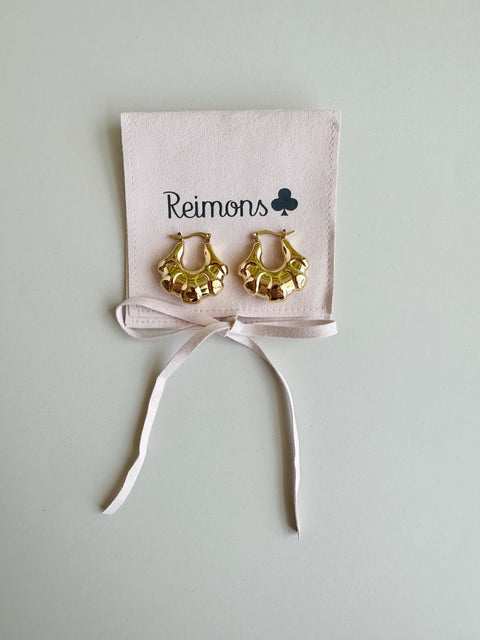 Aretes abanico Reimons